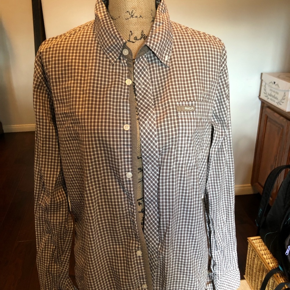 RVCA men’s button up